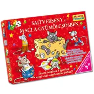 Soutěž sýrů a Medvěd v ovocném sadu dovednostní desková hra - D-Toys
