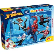 Spider-Man 2 v 1 maxi 108dílné puzzle a omalovánky 70x50 cm - Lisciani
