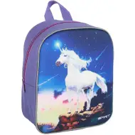 Spirit: Jednorožec 3D vzorovaný oválný batoh pro školky 30x25x12cm