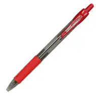 Spirit: Klasický grip červená kuličková pero 0.7mm