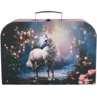 Spirit: Magic Horse dětský kufřík s motivem jezdce a koně 33 x 10 x 23 cm