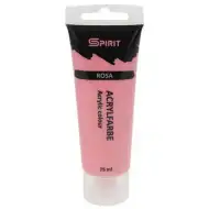 Spirit: Růžová akrylová barva 75ml