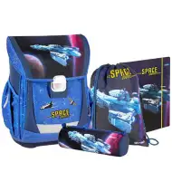 Spirit: Školní taška s motivem vesmíru, batoh v 4dílné sadě