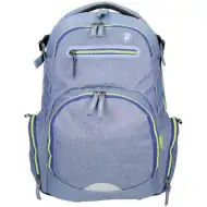 Spirit: Stinger světle modrý prémiový ergonomický školní batoh