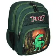 Spirit: T-Rex čtyřkapsá batoh se zaoblenými rohy, školní batoh 40x20x18cm