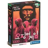 Squid Game - Vyhraň svůj život s 1000 dílkovým puzzle plakátem - Clementoni
