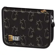 St.Right Golden Cats rozkládací penál PC03 20,5x14x3,5 cm