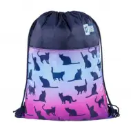 St.Right Night Cats cvičební taška, sportovní taška 43x34cm