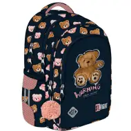 St.Right Teddy Bear školní taška s medvídkem, batoh BP58 40x28x18 cm