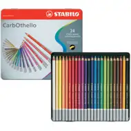 Stabilo: CarbOthello sada 24 kusů v kovové krabici