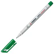 Stabilo: OHPen "F" 0,7mm tloušťka linky zelený alkoholový fix