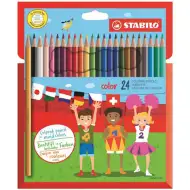 Stabilo: Sada barevných tužek Color, 24 kusů