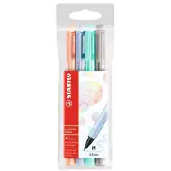 Stabilo: pointMax sada popisovačů v pastelových barvách, 4 kusy, M 0,8mm
