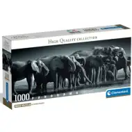 Stádo obrů HQC 1000dílné panoramatické puzzle - Clementoni