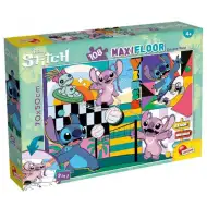 Stitch 2 v 1, puzzle a omalovánky, 108 dílků, 70x50 cm – Lisciani