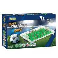 Stolní fotbal s figurkami na pružinách a míčky