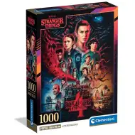 Stranger Things 4. sezóna 1000 dílků puzzle s plakátem - Clementoni