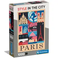 Styl ve městě Paříž 1000dílné puzzle - Clementoni