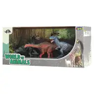 Svět zvířat: Sada hraček dinosaurů, 4 kusy