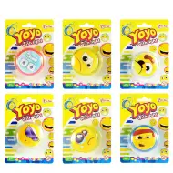 Svítící Emojis Yoyo v různých variantách 1ks