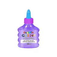 Třpytivé tekuté neonově fialové lepidlo 88ml - Carioca