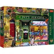 Tea Time: Ráj pro domácí mazlíčky 1000dílné prémiové puzzle - Trefl