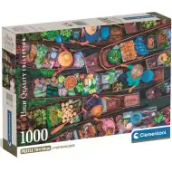 Thajský plovoucí trh HQC puzzle 1000 dílků - Clementoni