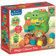 Think&amp;Fun: Magický barevný strom s měkkými míčky logická hra - Clementoni