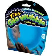 Tiny Wubble svítící ve tmě modrý bublinový míč 30 cm