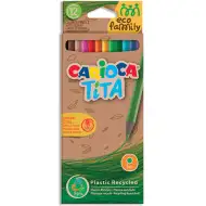 Tita Eco Family barevné tužky 12ks sada - Carioca