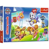 Tlapková patrola 100dílné třpytivé puzzle - Trefl