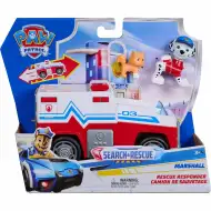 Tlapková patrola: Search &amp; Rescue natahovací vozidlo Marshall s figurkou - Spin Master
