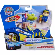 Tlapková patrola: Search &amp; Rescue natahovací vozidlo Rubble s figurkou – Spin Master