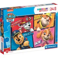 Tlapková patrola Usměvaví pejskové 24 ks maxi supercolor puzzle - Clementoni