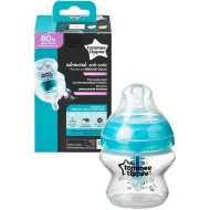 Tommee Tippee: Advanced ANTI-COLIC tyrkysová kojenecká láhev 150 ml (0 měs.+)