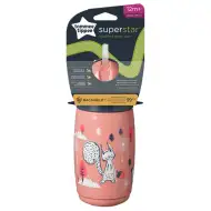Tommee Tippee: Superstar Hrnek s brčkem s motivem veverky 266 ml (12 měsíců +)