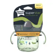 Tommee Tippee: Superstar hrnek na pití zelený, 190 ml (od 4 měsíců)