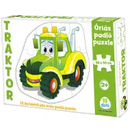 Traktor obří podlahová skládačka 12 kusů