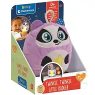 Twinkle-twinkle malý jezevec interaktivní hračka pro miminka - Clementoni baby