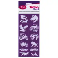 TyToo: Power Pack sada šablon na třpytivé tetování pro kluky