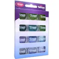 TyToo: Sada třpytivého prášku v chladných odstínech 12×2,5 ml