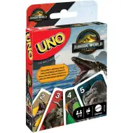 UNO karetní hra Jurský svět: Znovuzrození – Mattel