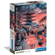 V Kjótu je 500dílné HQC kompaktní puzzle - Clementoni.