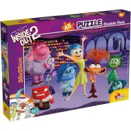 V hlavě 2 2 v 1 48dílné puzzle a omalovánka 35x25 cm - Lisciani