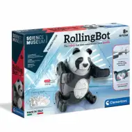 Věda a hra: Panda robot na kolečkách - sada her - Clementoni