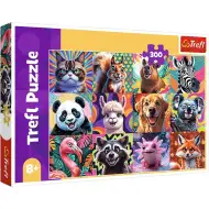 Vtipné zvířecí portréty 300dílné puzzle - Trefl