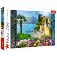 Výhled na Comské jezero 1000dílné puzzle - Trefl