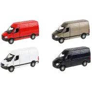 Welly: Kovový model autíčka Mercedes-Benz Sprinter v různých variantách, 11 cm