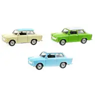 Welly: Kovový model autíčka Trabant v různých variantách 1/64