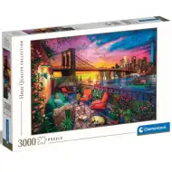 Západ slunce na Manhattanu HQC puzzle 3000 dílků - Clementoni